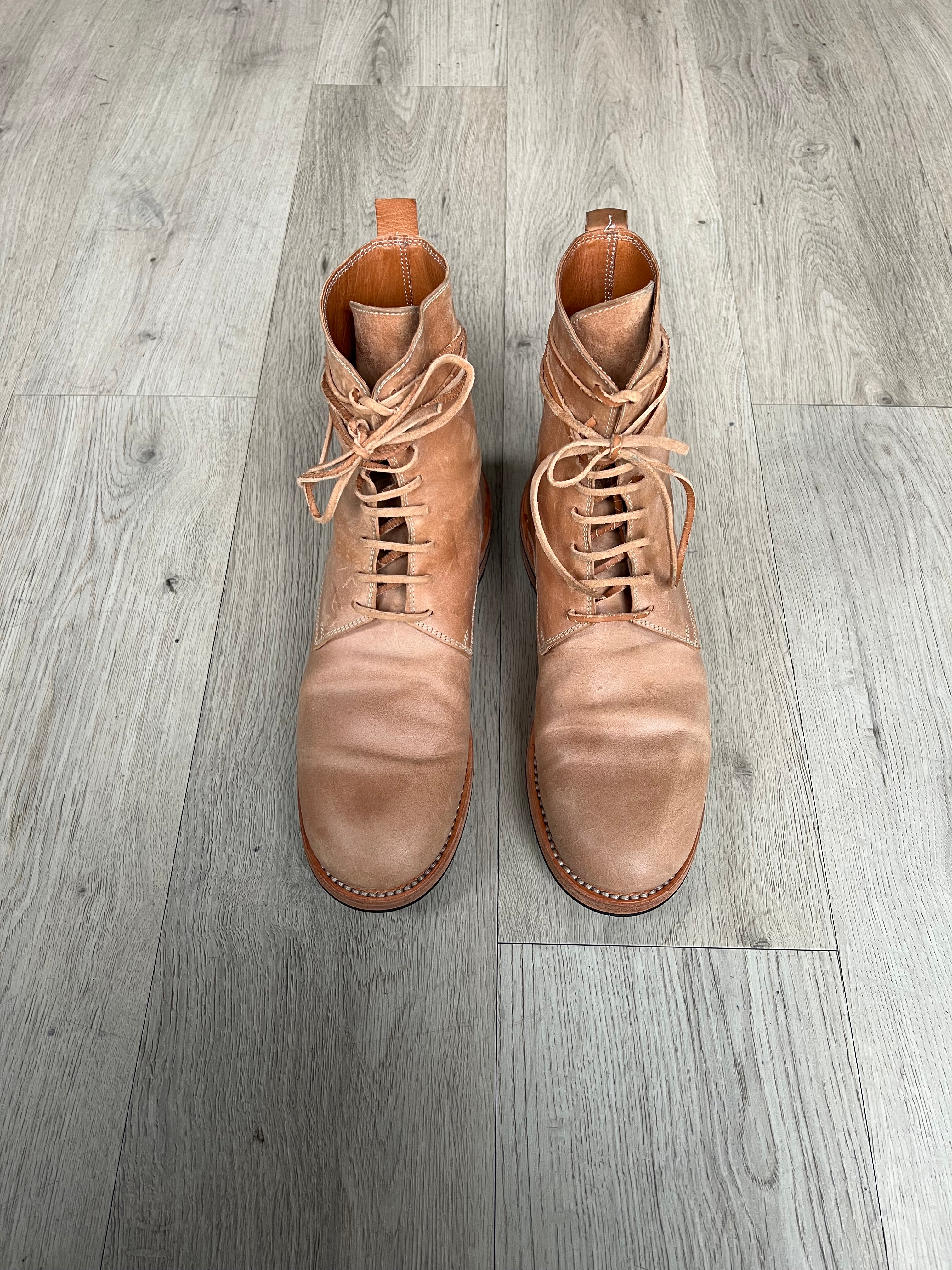 Guidi Rosellini Vegetable Tanned Raw Hide Boots