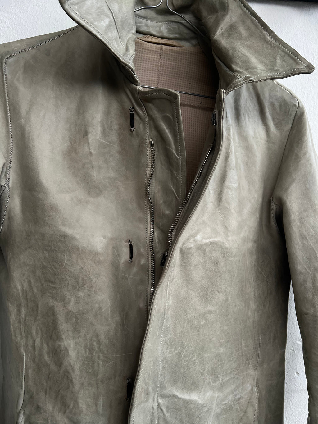 Carol Christian Poell calf Leather Jacket
