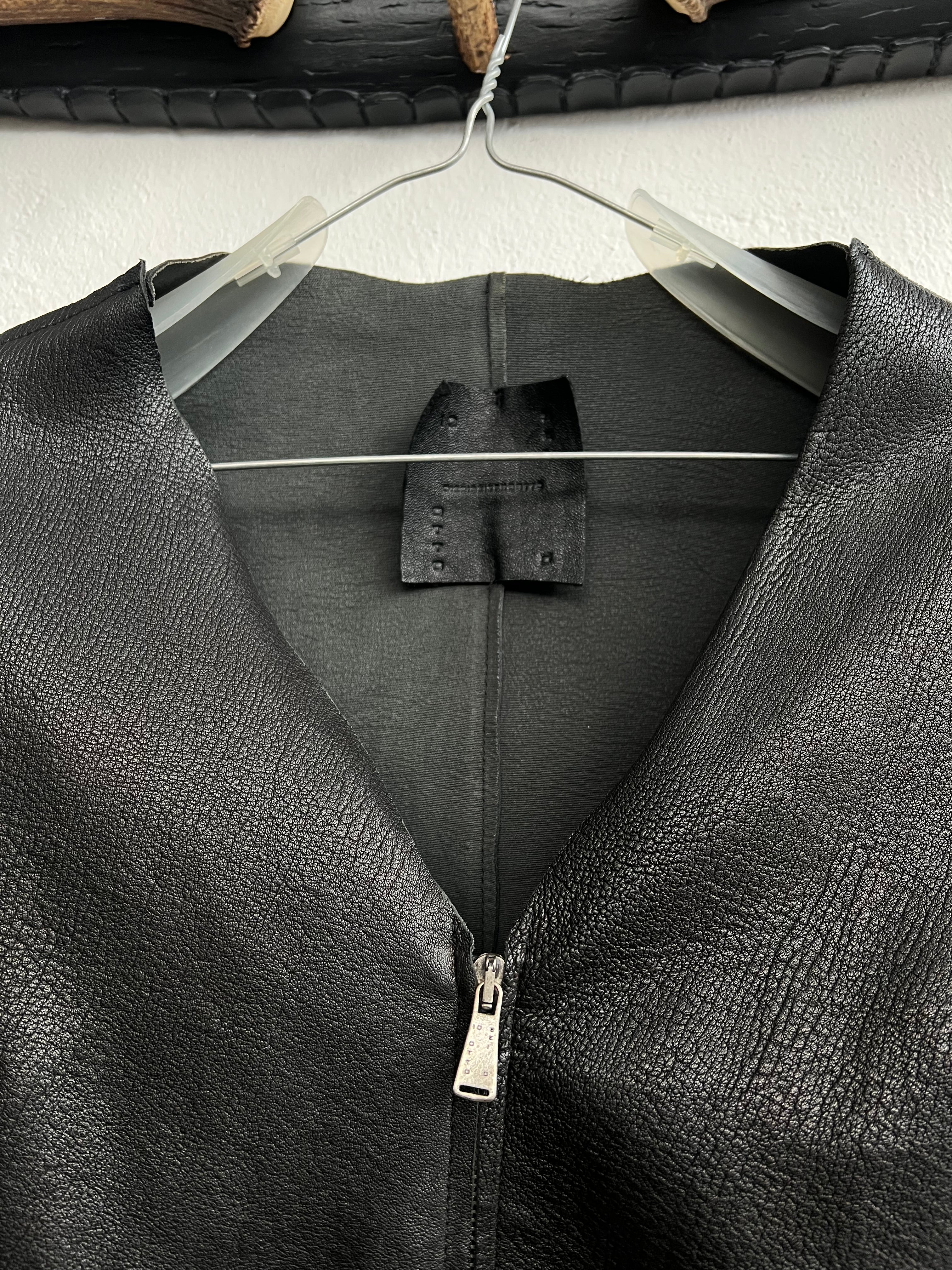 10sei0Otto Stretch Leather Jacket