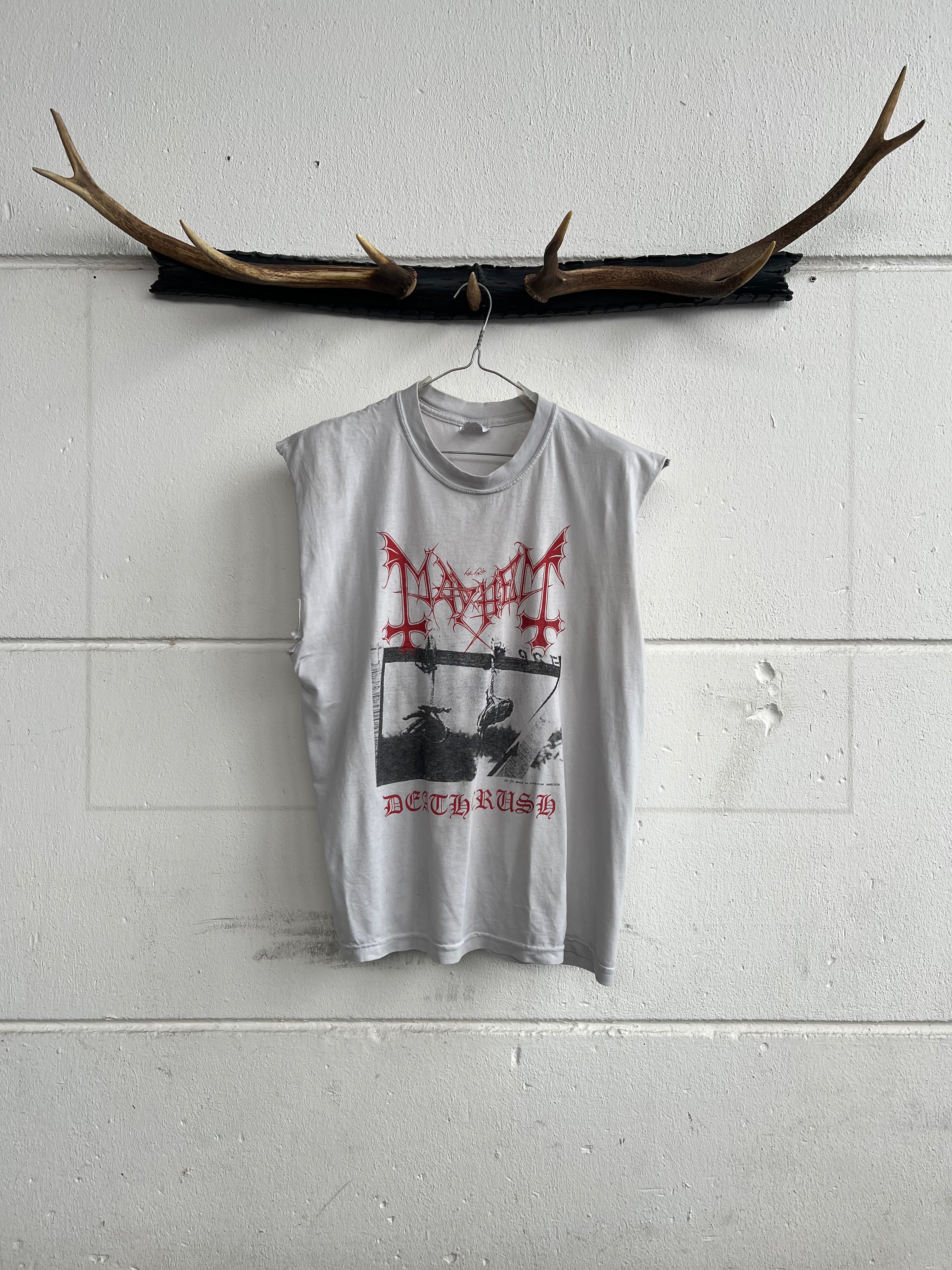 Mayhem Deathcrush Sleeveless Band T-Shirt