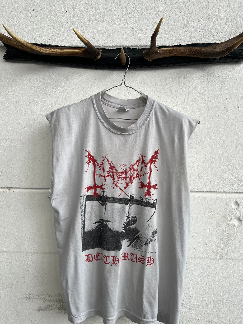 Mayhem Deathcrush Sleeveless Band T-Shirt