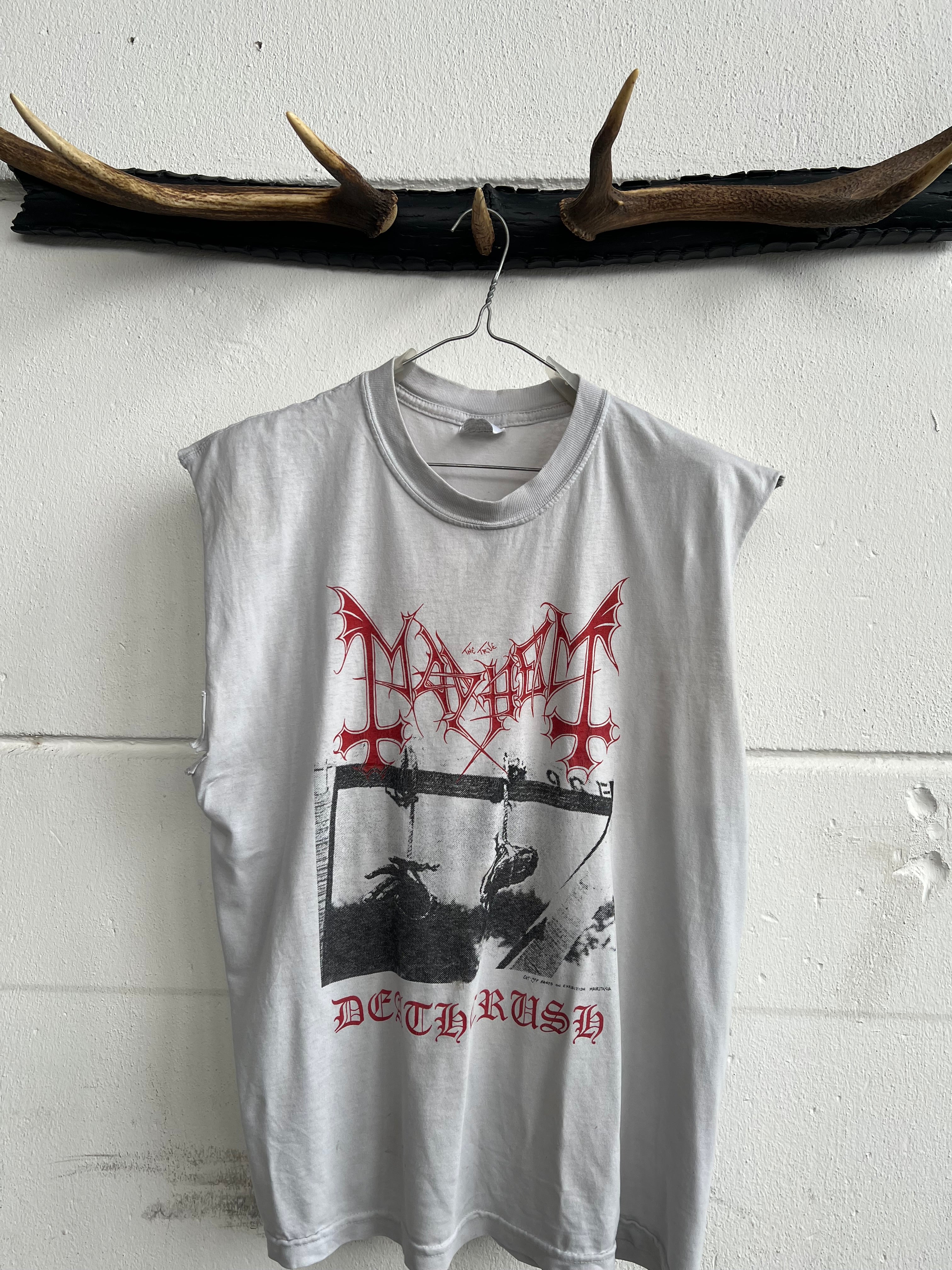 Mayhem Deathcrush Sleeveless Band T-Shirt