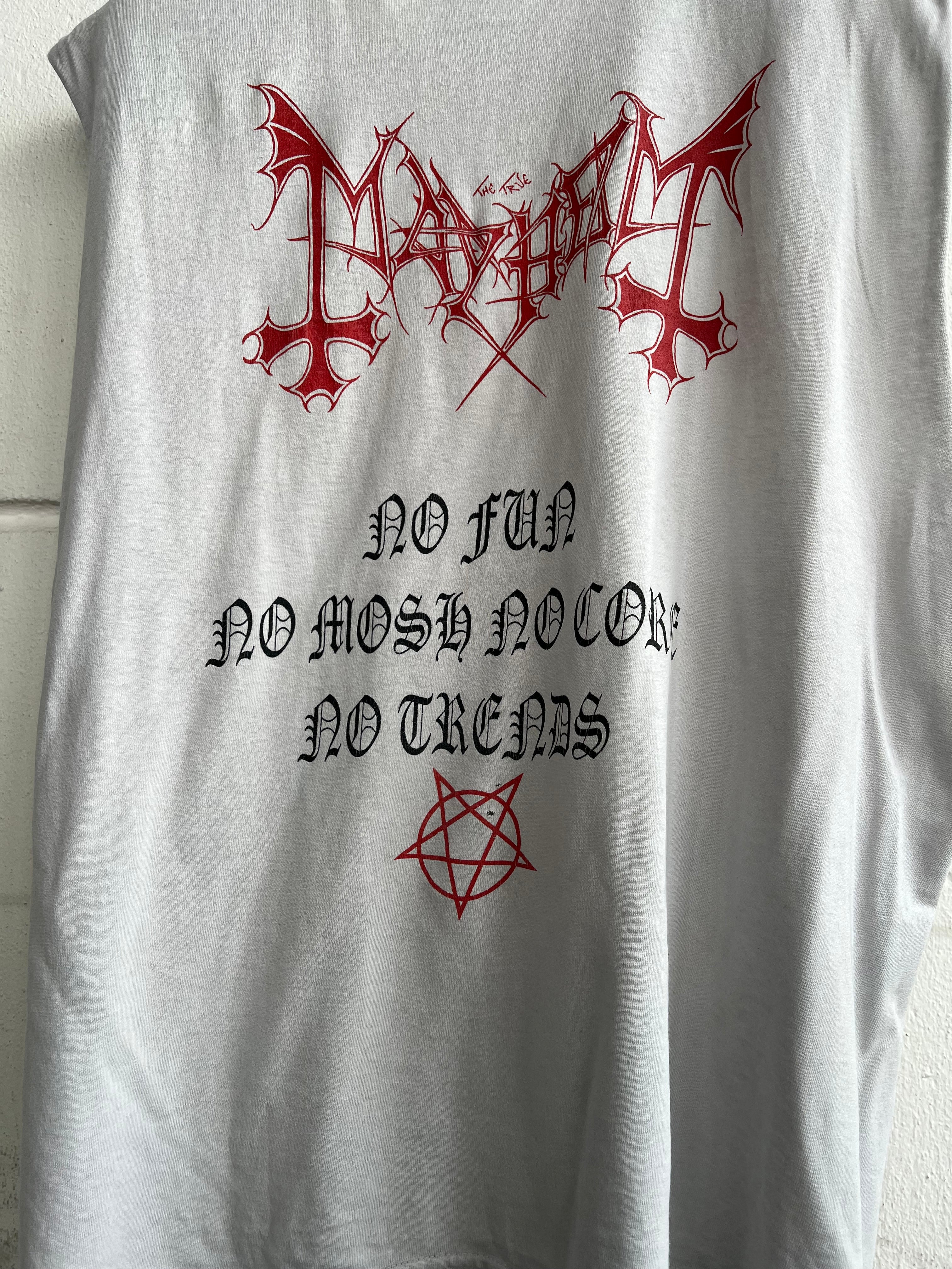 Mayhem Deathcrush Sleeveless Band T-Shirt