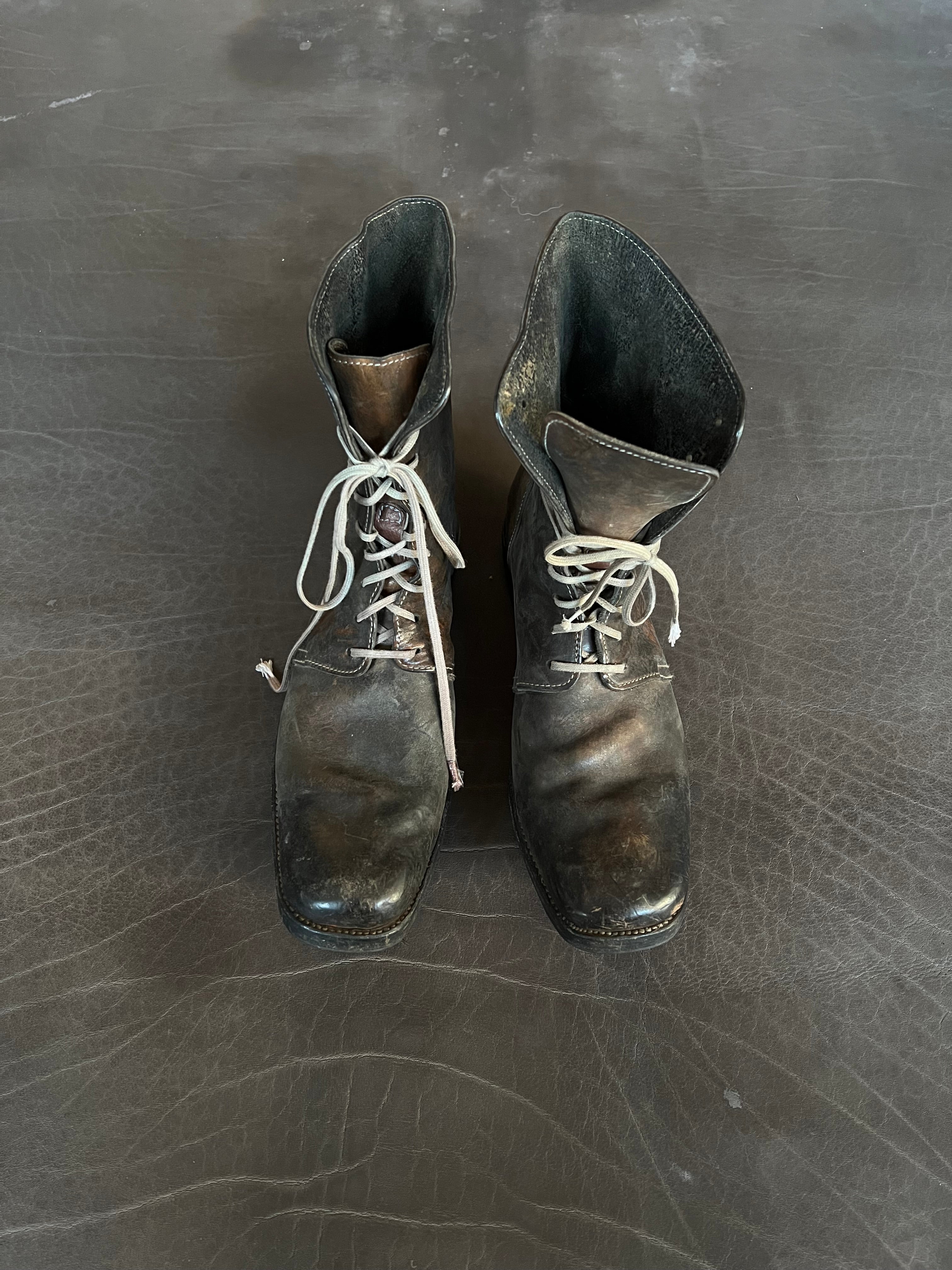 A1923 A Diciannoveventitre Leather Boots