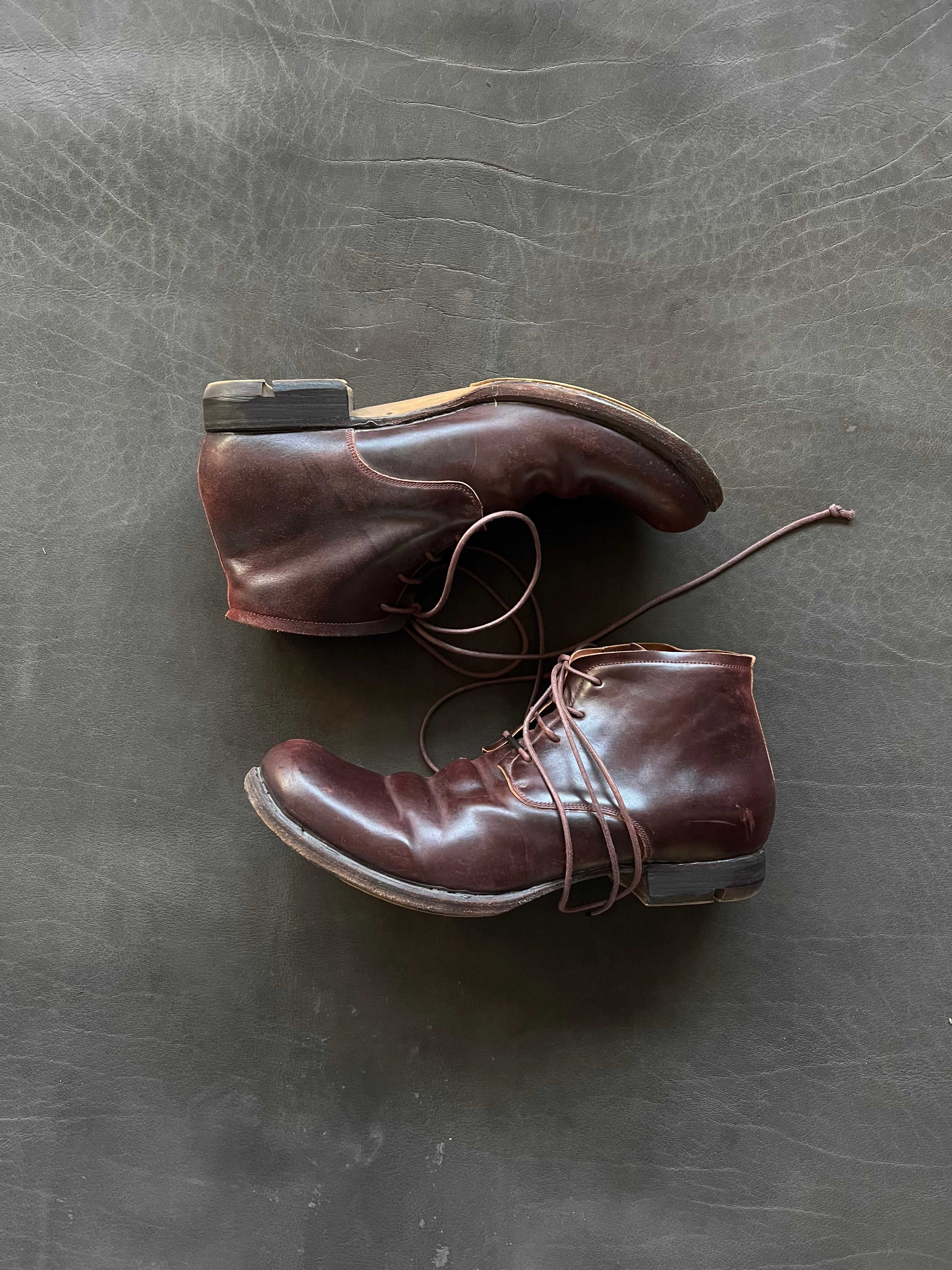 Layer-0 Cordovan Horse Leather Derby