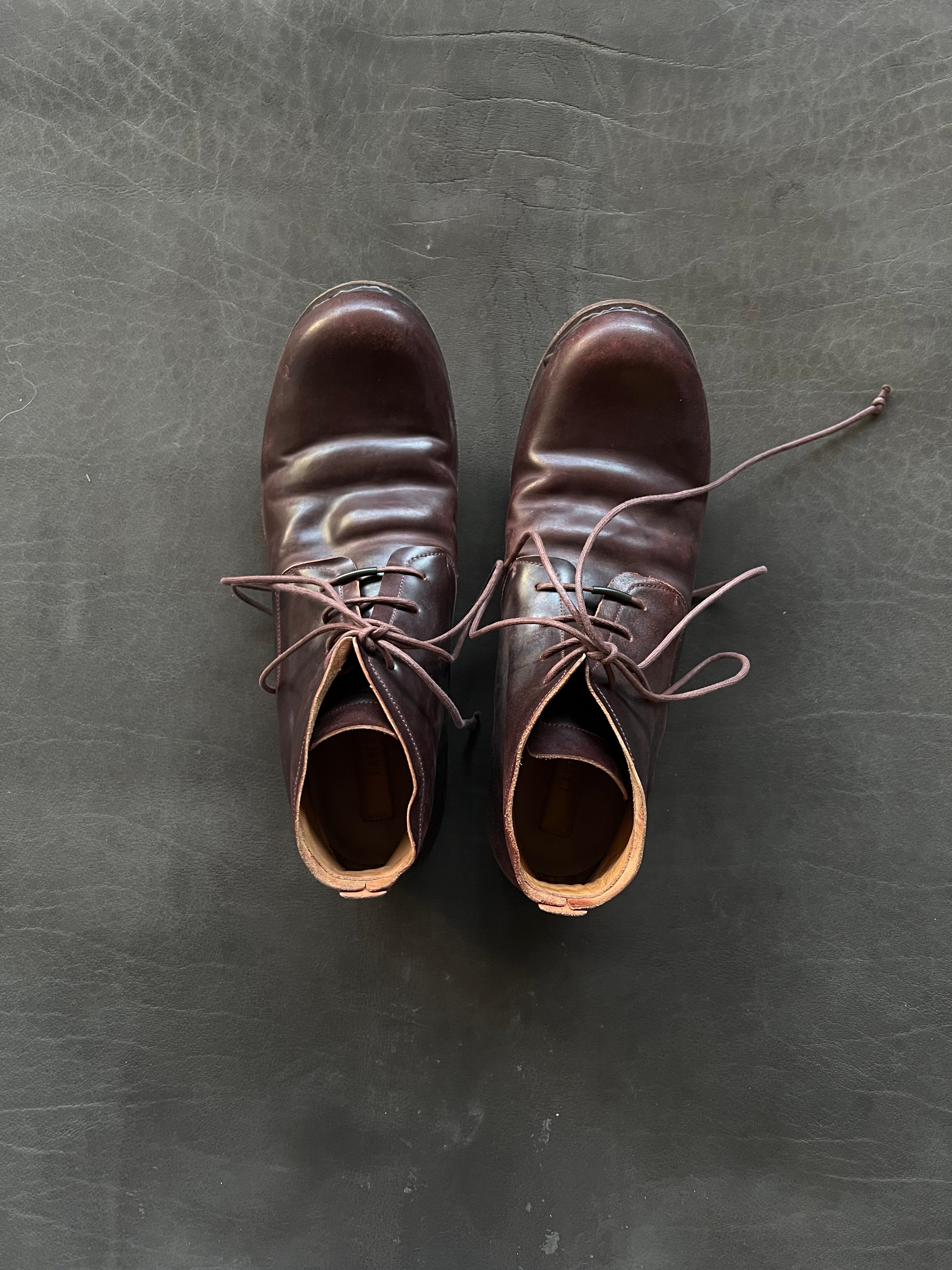 Layer-0 Cordovan Horse Leather Derby