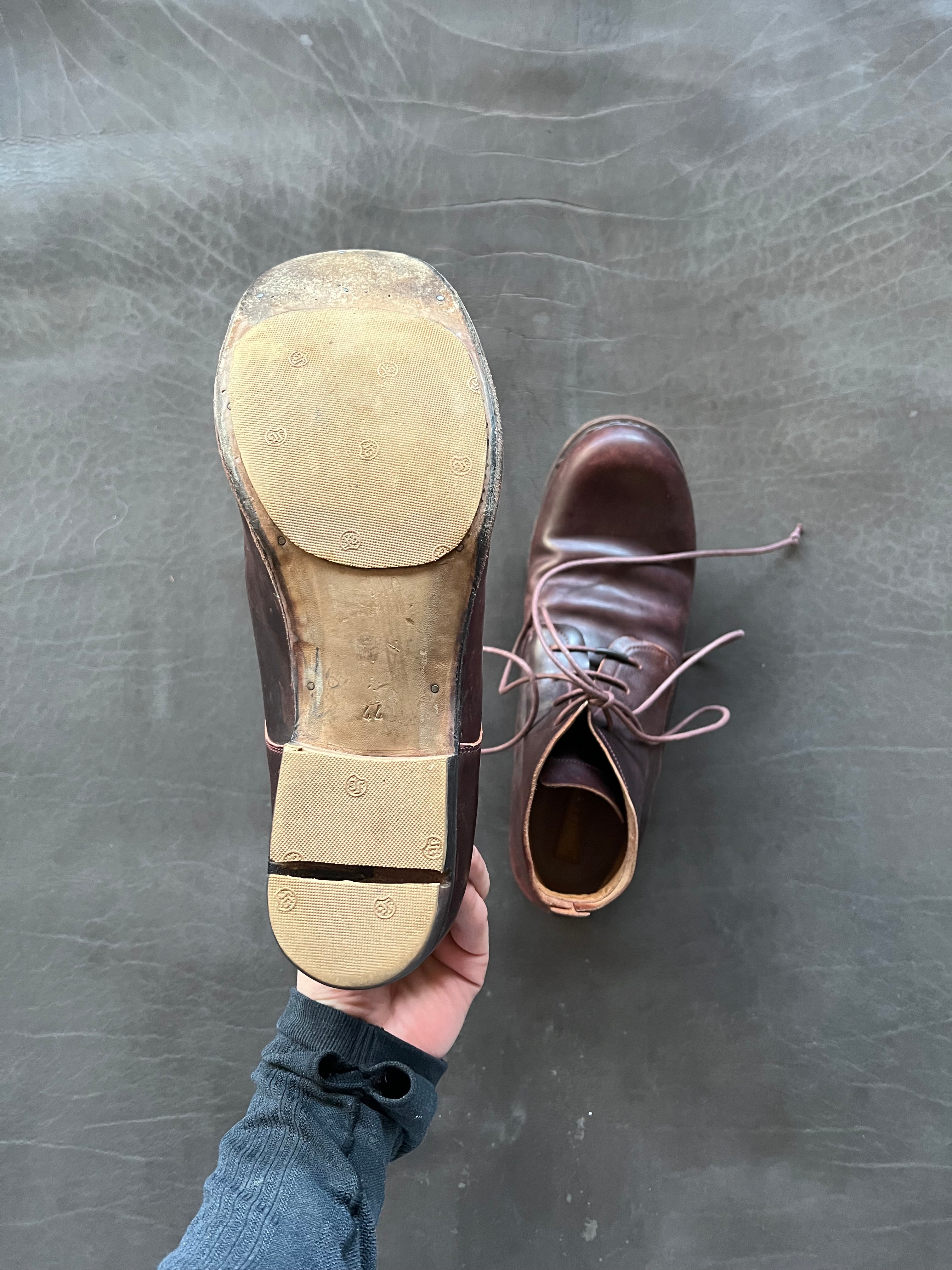 Layer-0 Cordovan Horse Leather Derby