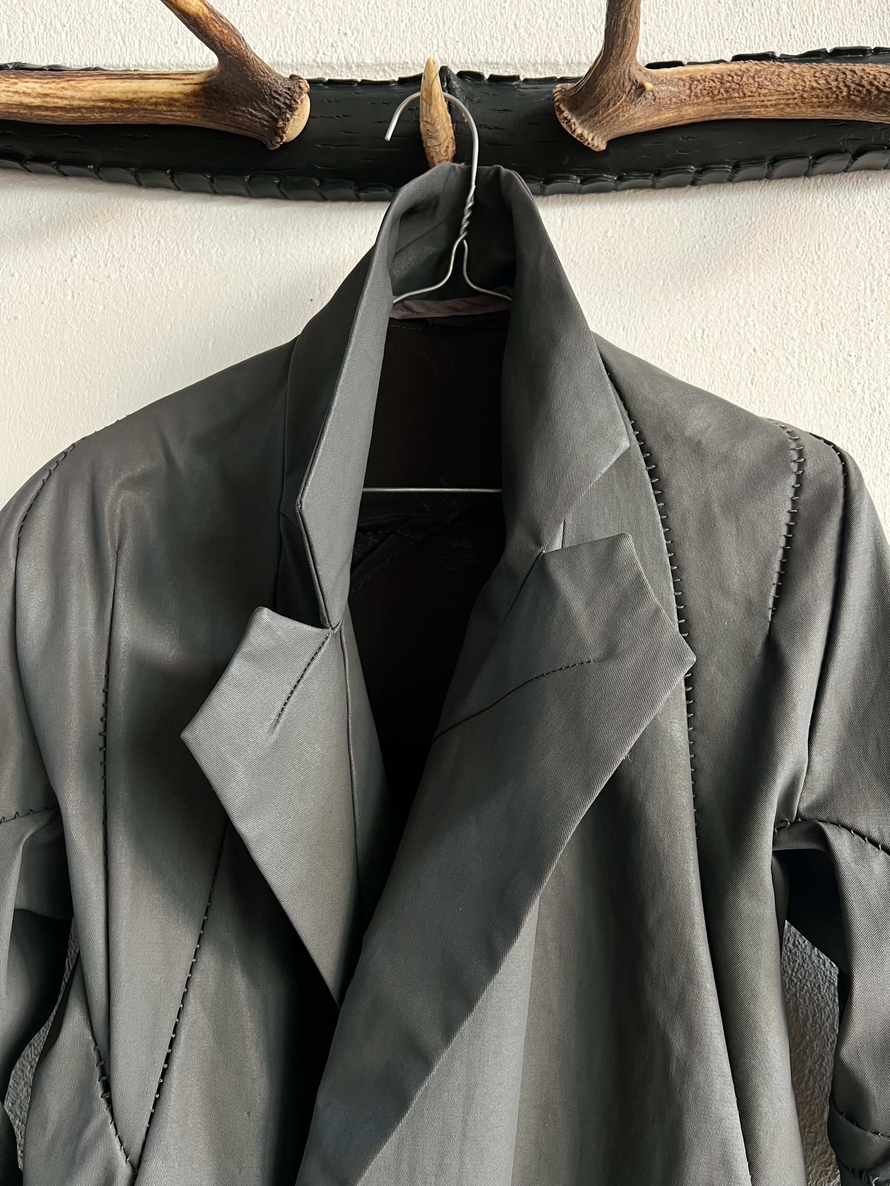 Leon Emanuel Blanck Distortion Scarstich Coat