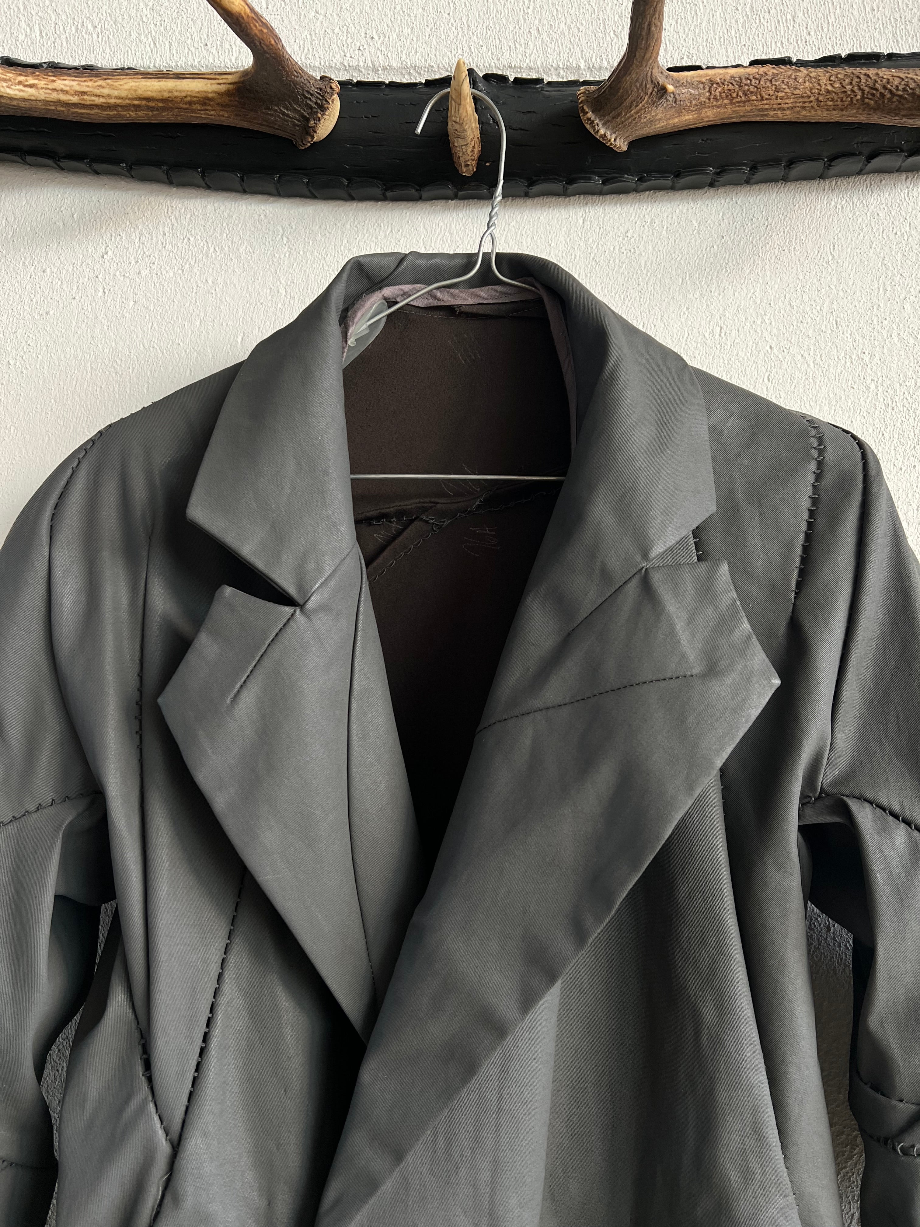 Leon Emanuel Blanck Distortion Scarstich Coat