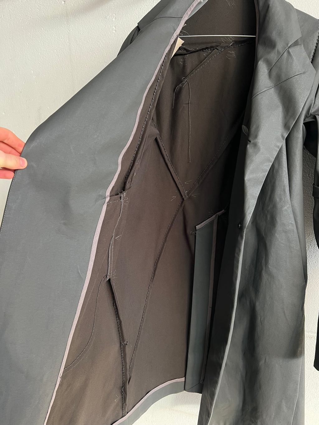 Leon Emanuel Blanck Distortion Scarstich Coat