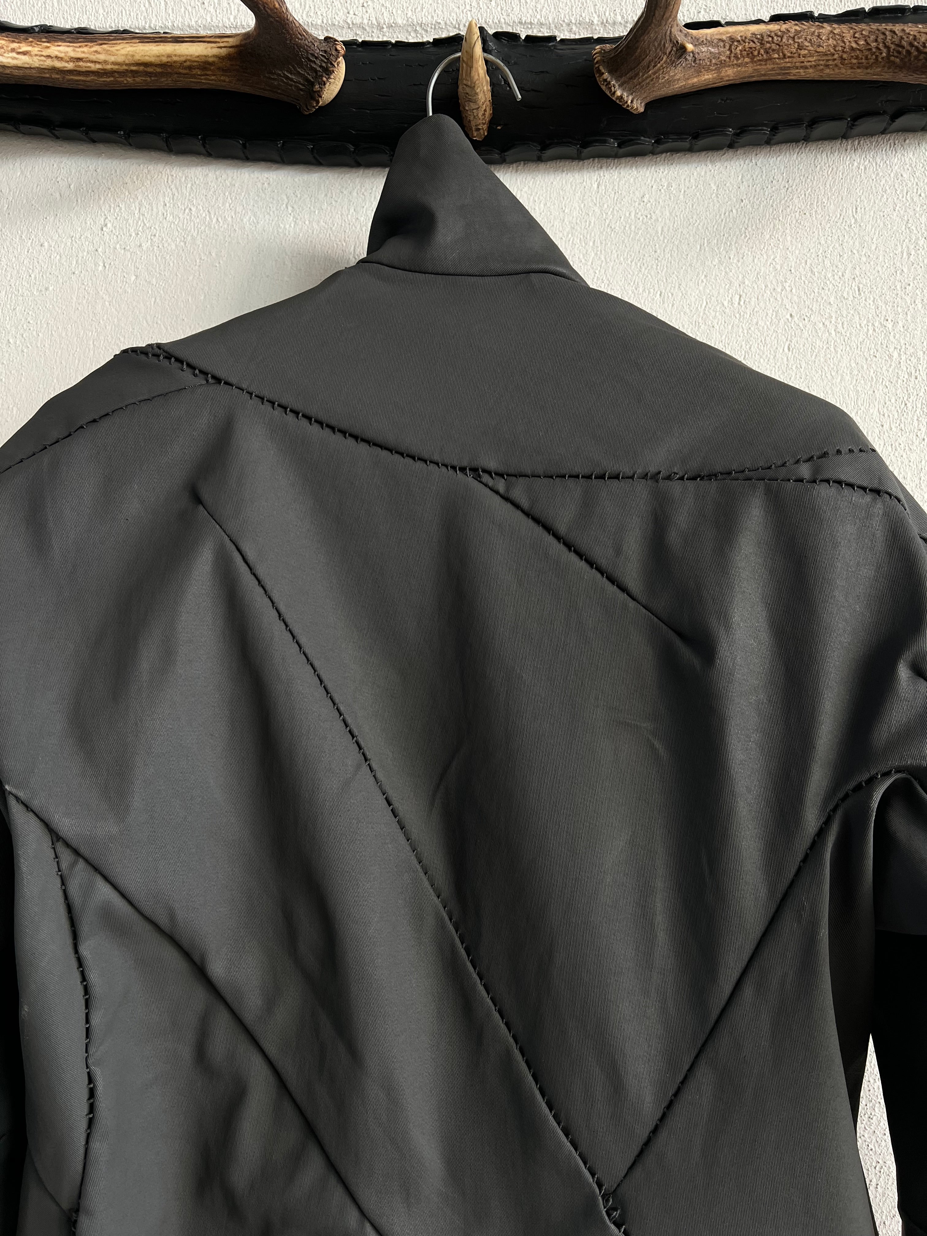 Leon Emanuel Blanck Distortion Scarstich Coat