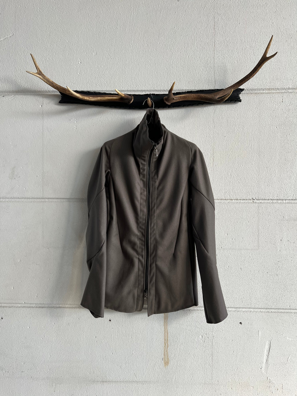 Leon Emanuel Blanck Forced Perspective High Neck Jacket