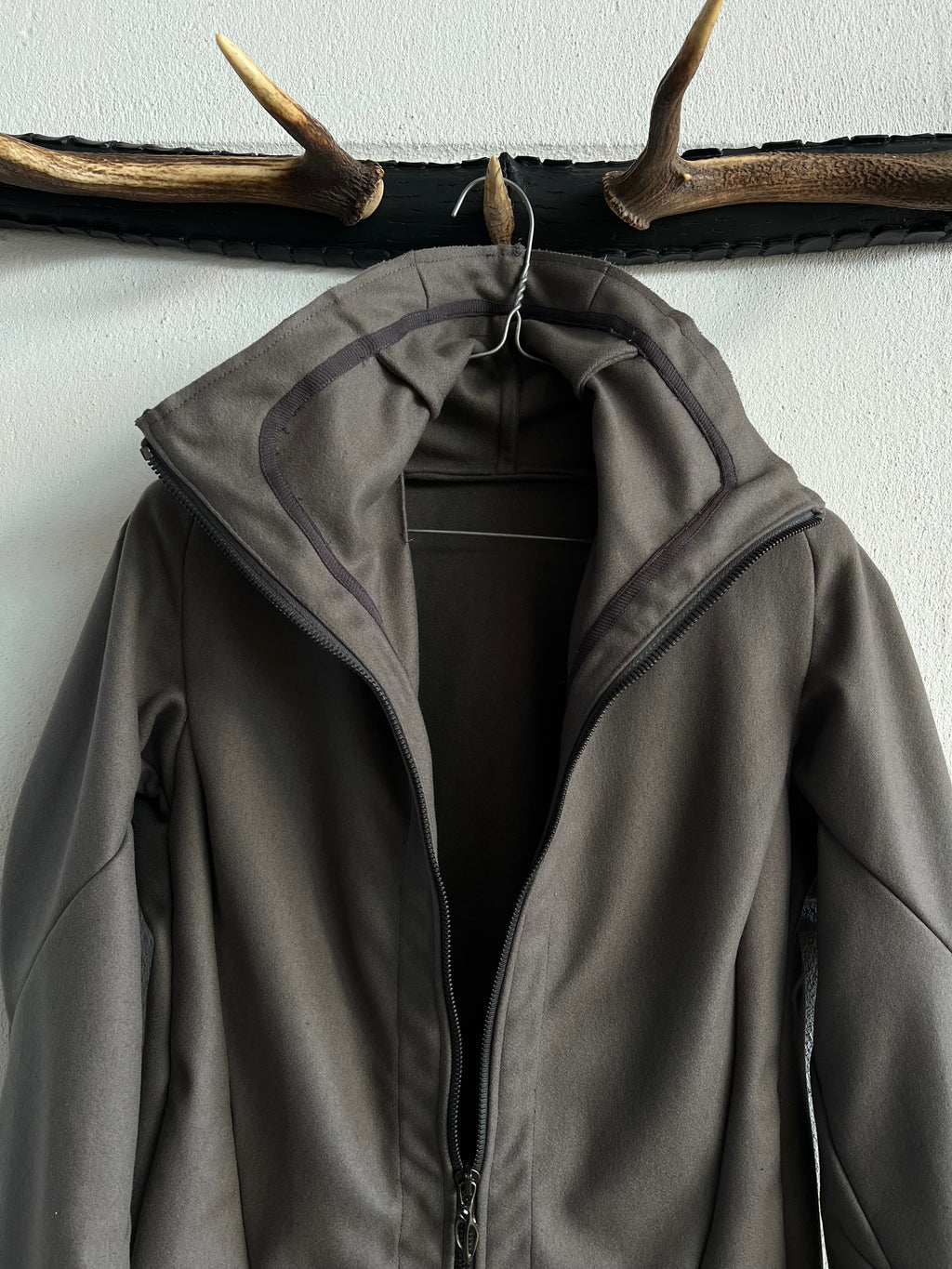 Leon Emanuel Blanck Forced Perspective High Neck Jacket