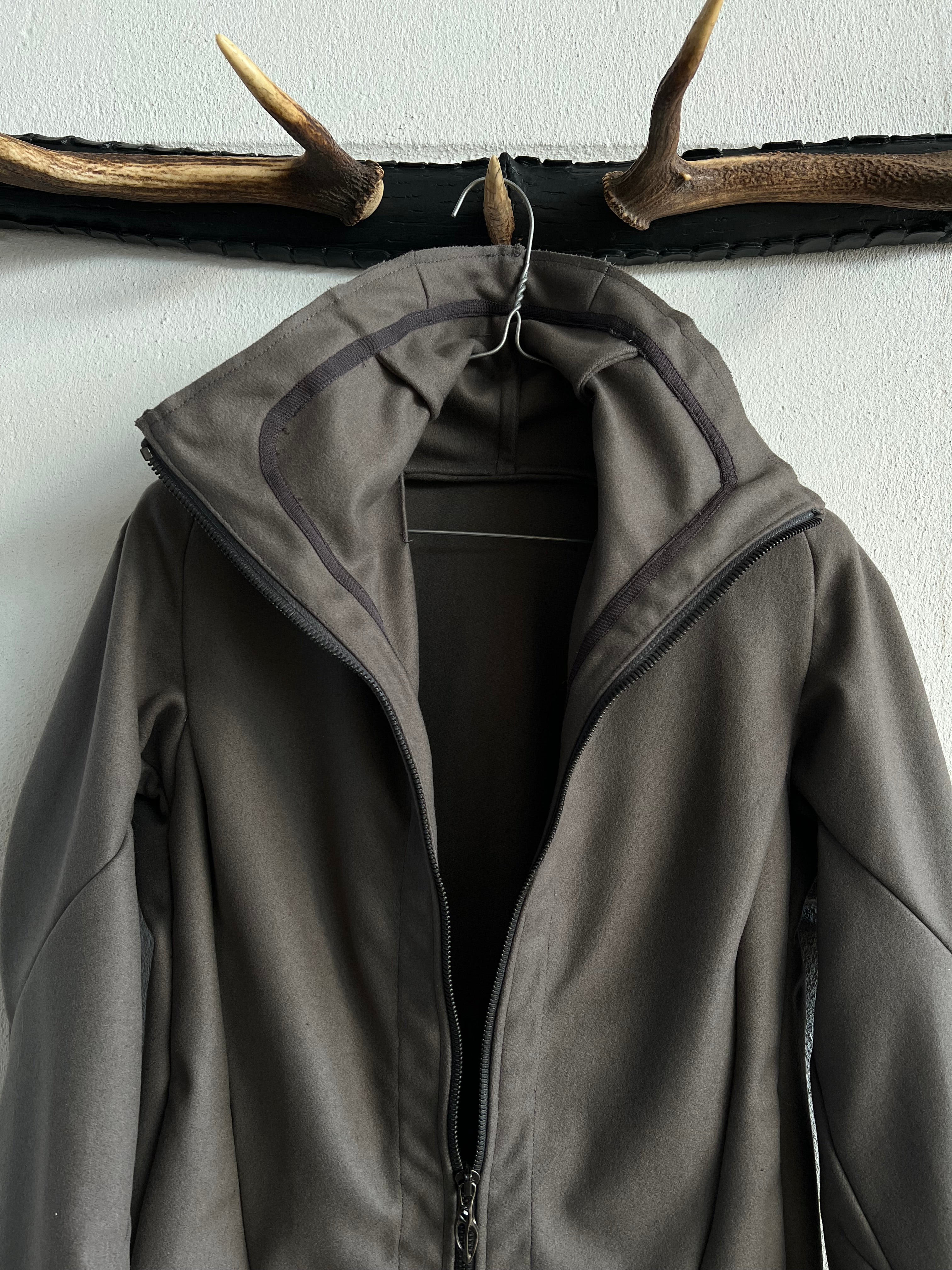 Leon Emanuel Blanck Forced Perspective High Neck Jacket