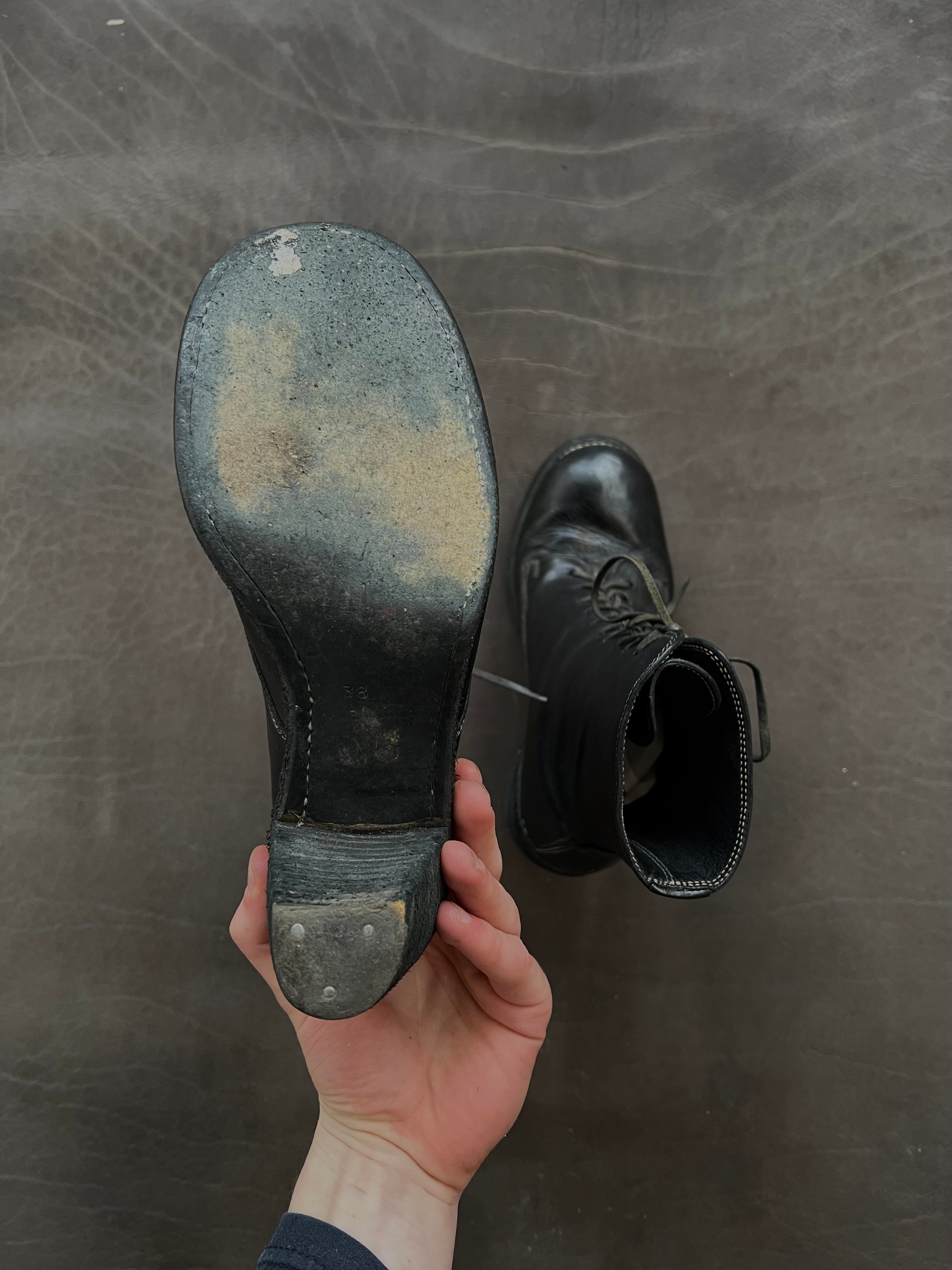 Guidi Victorian heels