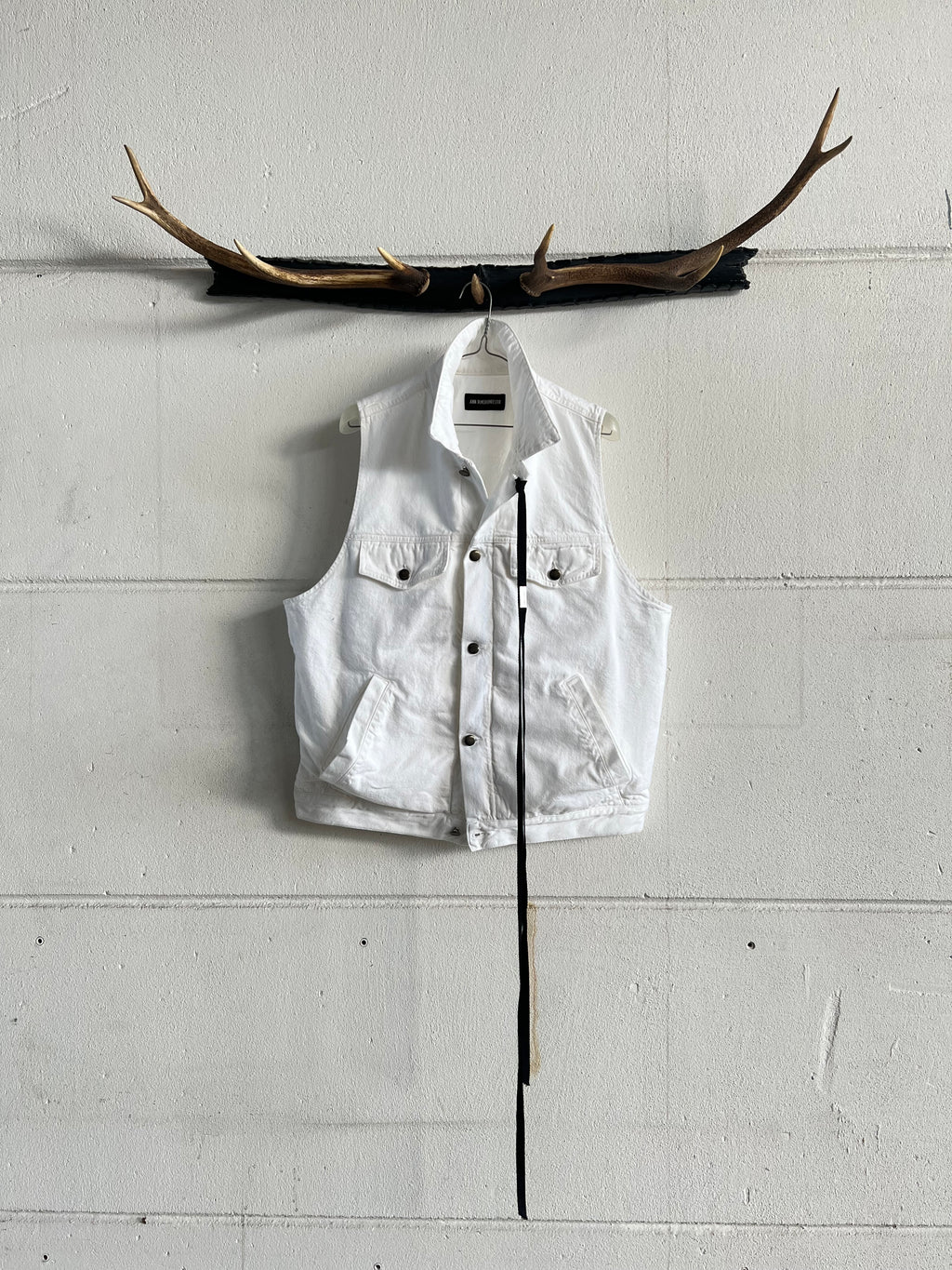 Ann Demeulemeester Denim Vest