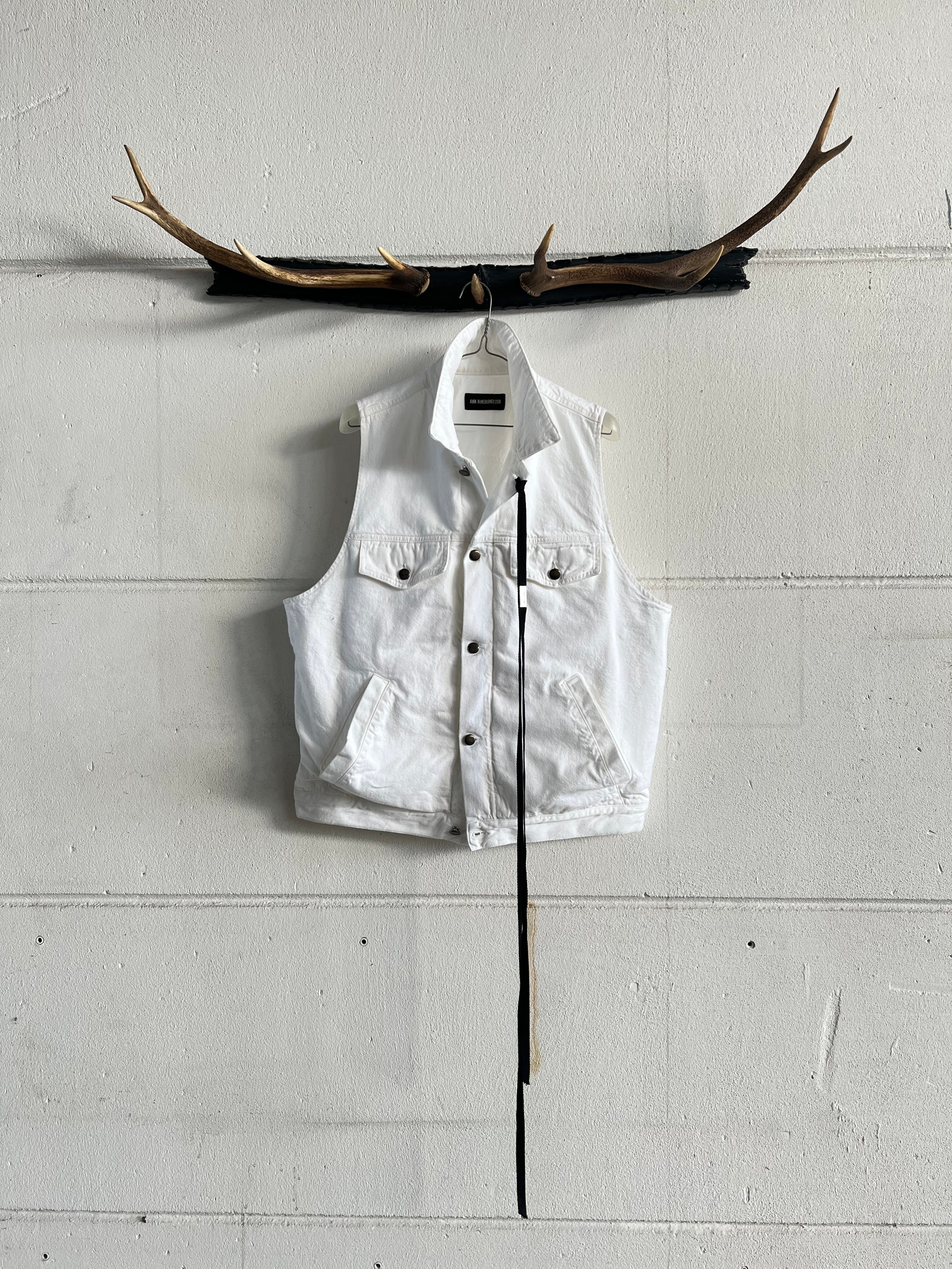 Ann Demeulemeester Denim Vest