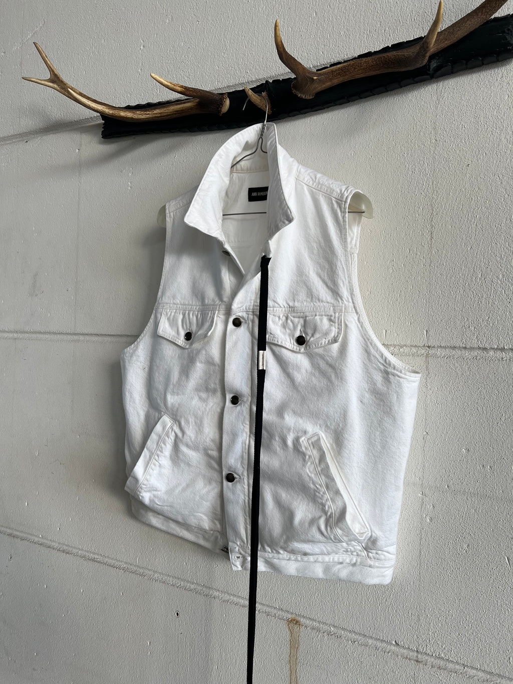 Ann Demeulemeester Denim Vest