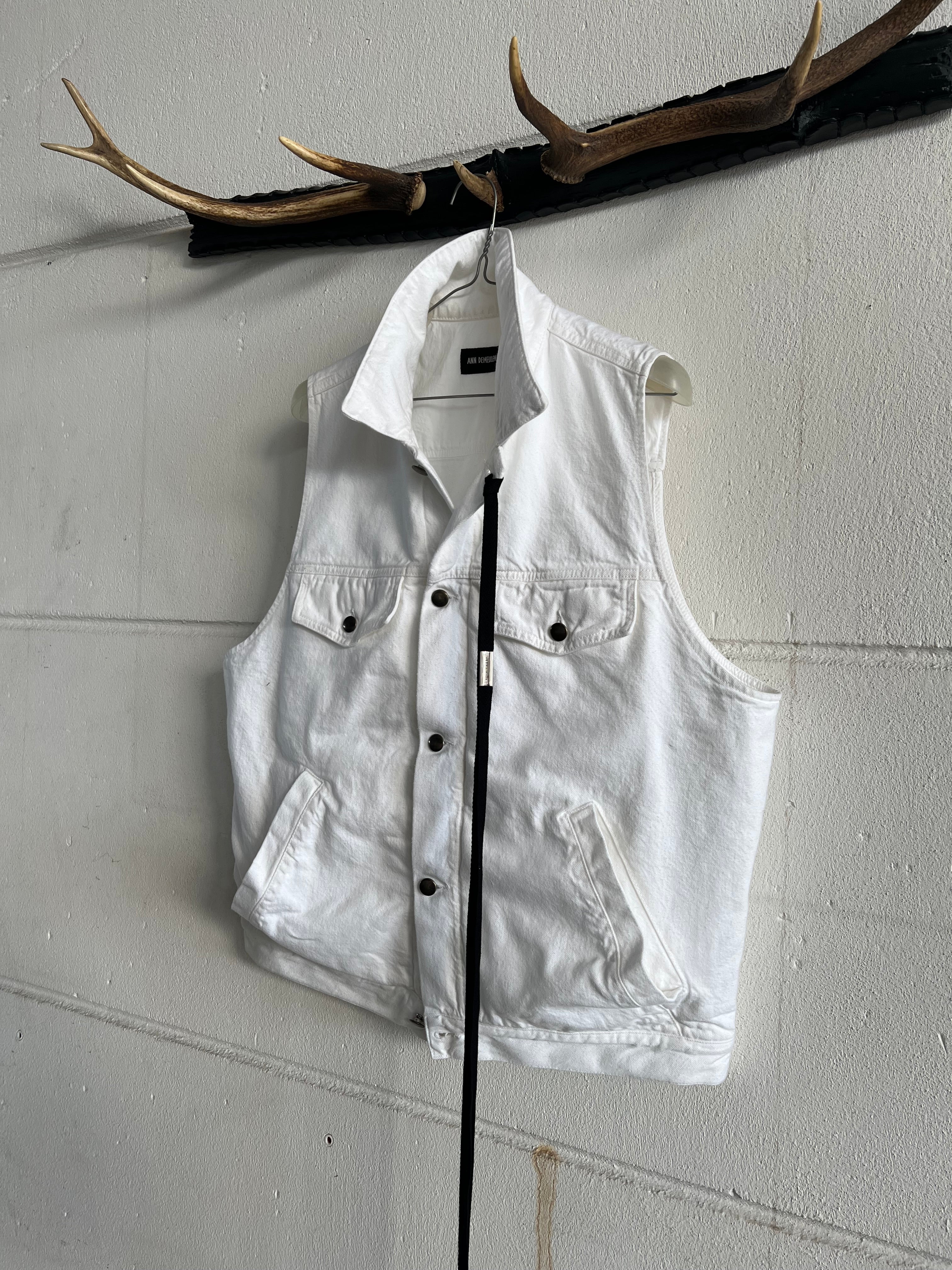 Ann Demeulemeester Denim Vest