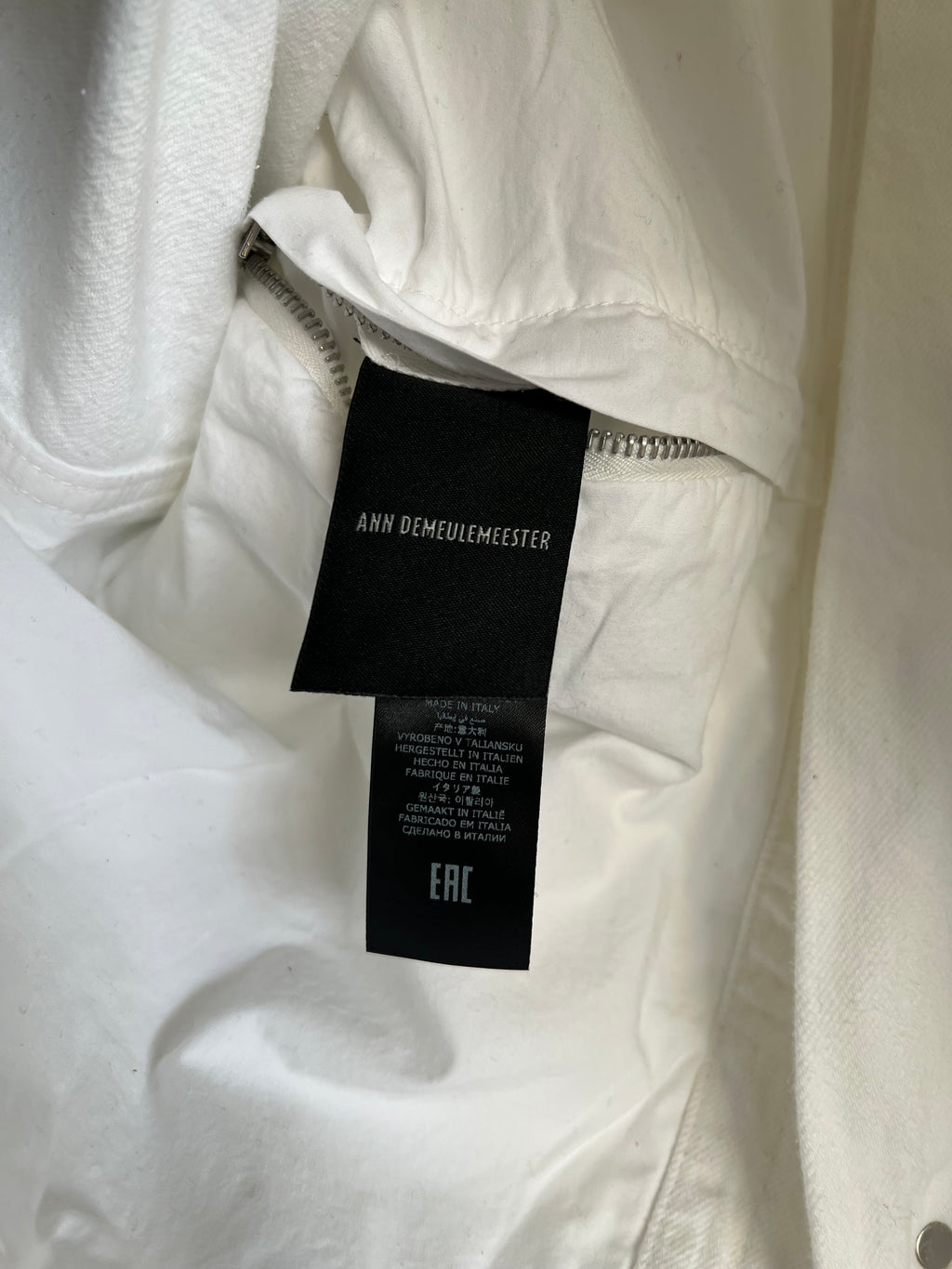 Ann Demeulemeester Denim Vest