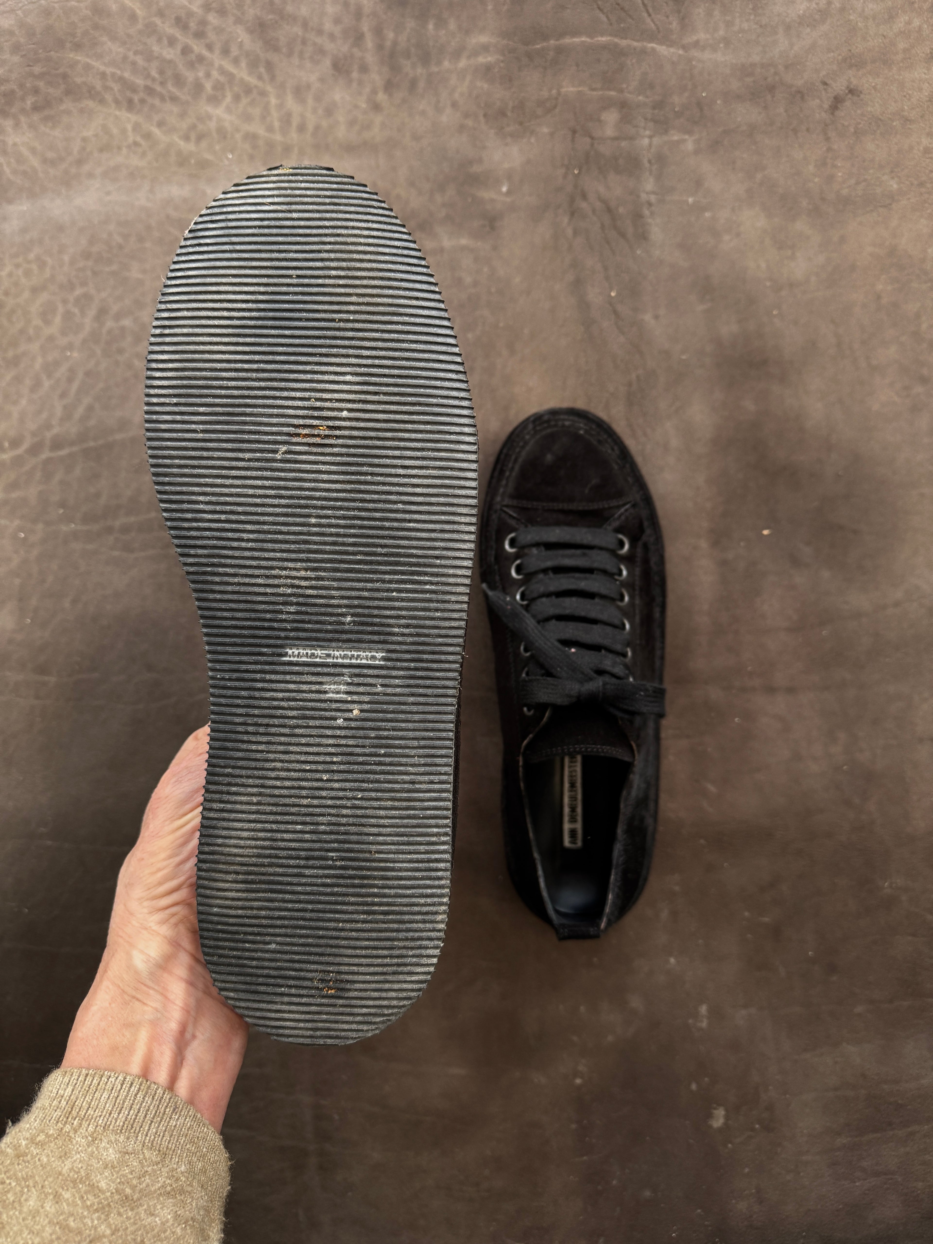 Ann Demeulemeester Pony Hair Sneaker